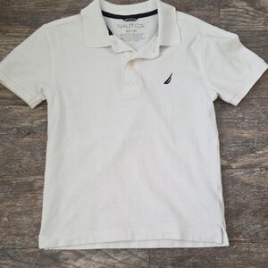 Nautica Kids Polo Shirt in Classic White